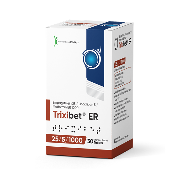 Trixibet® (Empagliflozin, Linagliptin, Metformin )